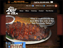 Tablet Screenshot of bearpitbbq.com